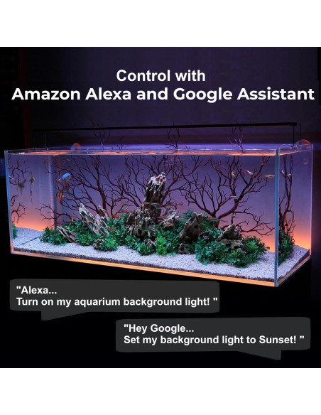 Kit de Luz LED Inteligente ColorCast para Acuarios 45.7-81.3 cm