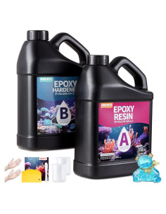 Kit de Resina Epóxica Pnente 1 Galón - Autonivelante y UV