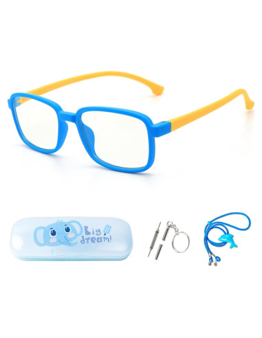 Gafas Anti Luz Azul TR90 AetrvoHope para Niños 5-13 Años