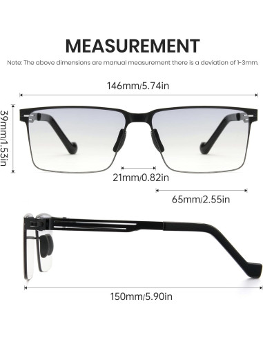 Gafas Fotoquímicas Cyxus 1176 UV y Luz Azul - Adulto Unisex