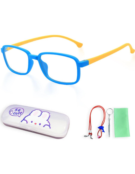 Gafas Anti Luz Azul TR90 AetrvoHope para Niños 5-13 Años