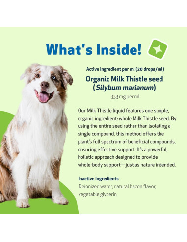 Cardo Mariano Orgánico Pet Wellbeing 2 oz - Suplemento Hepático