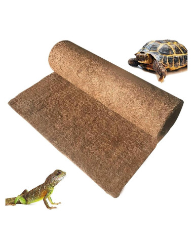 Alfombra de Coco Natural para Reptiles 35.4x15.7 cm BLSMU