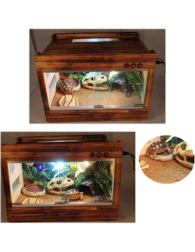 Alfombra de Coco Natural para Reptiles 35.4x15.7 cm BLSMU