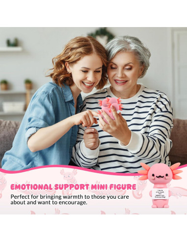 25 Mini Juguetes de Hule Axolote Gejoy - Regalos Motivacionales