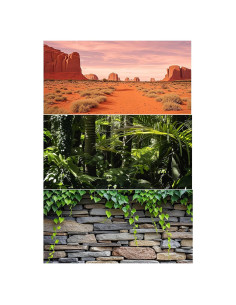 Fondo de Tanque para Reptiles Duedusto 3 Pcs 91x46 cm