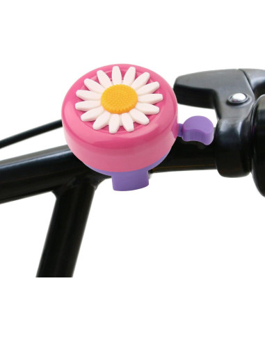Campana de Bicicleta Paliston para Niñas Rosa y Púrpura