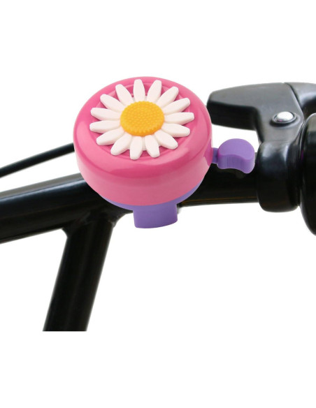 Campana de Bicicleta Paliston para Niñas Rosa y Púrpura