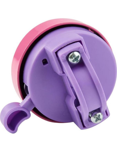 Campana de Bicicleta Paliston para Niñas Rosa y Púrpura