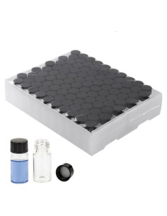 Frascos de Muestra de Vidrio Borosilicato 3ML - 100 Unidades