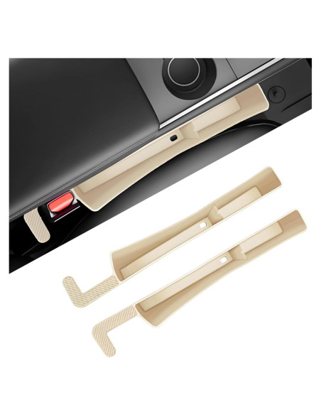 Organizador de Relleno de Espacio entre Asientos FSTURIOS Beige