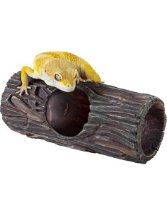 Cueva Oculta Magnética REPTIZOO para Reptiles 9x15.8 cm 2