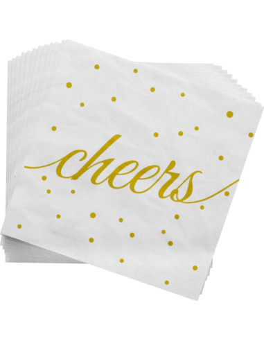 Platos y Servilletas Desechables Blue Orchards - Fiesta Doctorado 2024