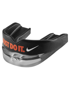 Protector Bucal de Fútbol Nike Alpha Negro/Naranja 7.62cm