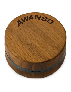 Molino de Especias Manual Awanso de Madera de Nogal 6.35 cm