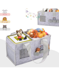 Funda de Almacenamiento para Toniebox Gris - Bolsa de Viaje 2