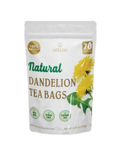 70 Bolsitas de Té de Raíz de Diente de León GEELOD 100% Natural