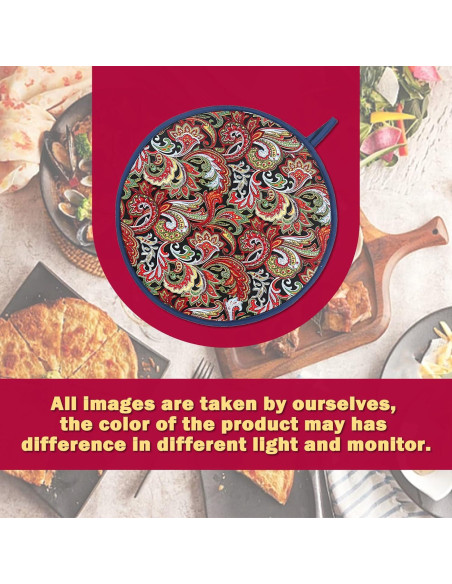 Bolsa Calentadora de Tortillas MHTTEC 30 cm Negra Microondas