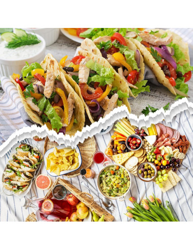 Bolsa Calentadora de Tortillas MHTTEC 30 cm Negra Microondas