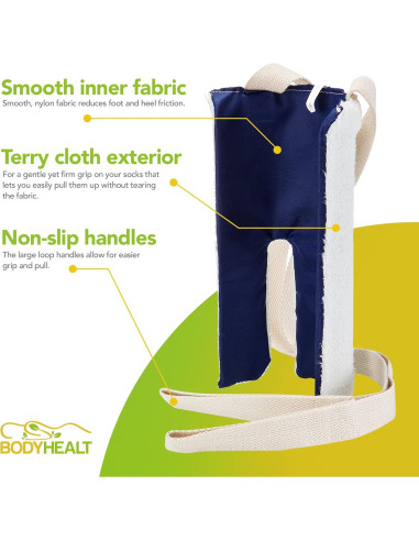 CuerpoSalud Asistente para Poner Calcetines - 73.66 cm