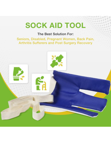 CuerpoSalud Asistente para Poner Calcetines - 73.66 cm