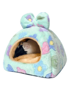 Cama Escondite para Cobayas TiereCare 24x24 cm Verde