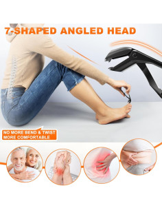 Cortauñas para Ancianos DRMODE Cabeza Angulada 9mm 2