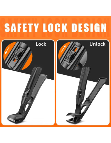 Cortauñas para Ancianos DRMODE Cabeza Angulada 9mm