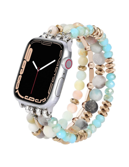 Pulsera Boho de Perlas VISOOM para Apple Watch 38-42mm