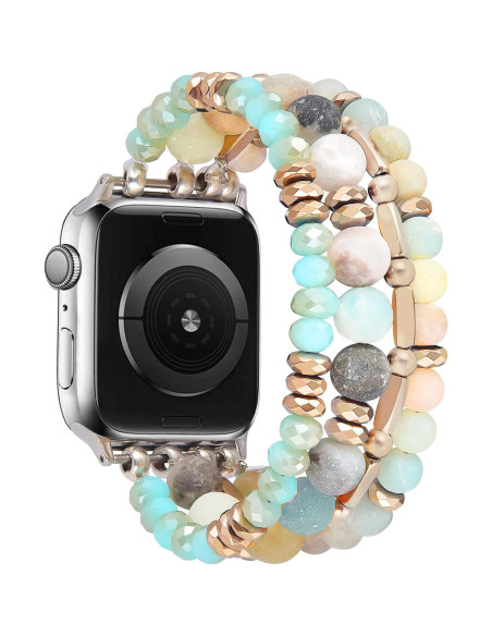 Pulsera Boho de Perlas VISOOM para Apple Watch 38-42mm