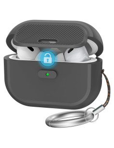 Funda de Silicona TRONWIN para AirPods Pro 2/1 - Negro