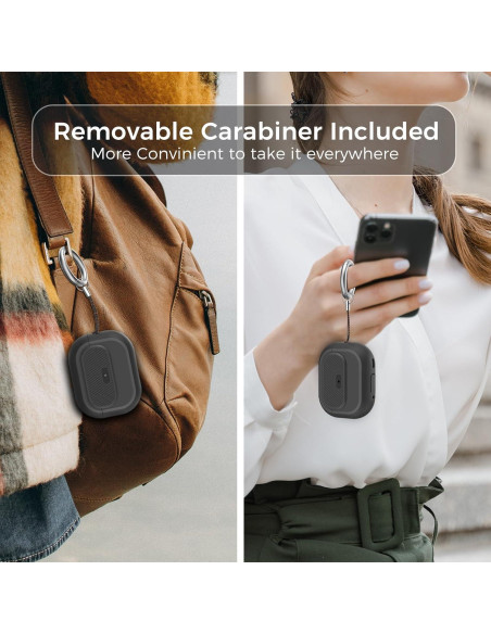 Funda de Silicona TRONWIN para AirPods Pro 2/1 - Negro