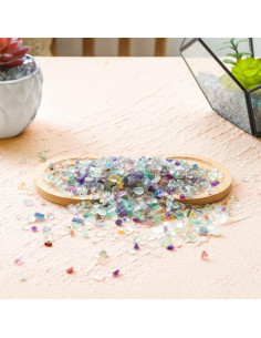 Chips de Cristal T4U Fluorita Pulida 0.23 kg - Piedras Decorativas 2