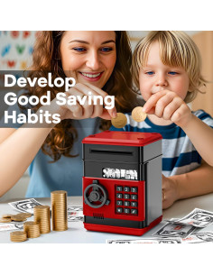 Alcancía ATM para Niños MAGIBX - Juguete Interactivo 0.65kg 2