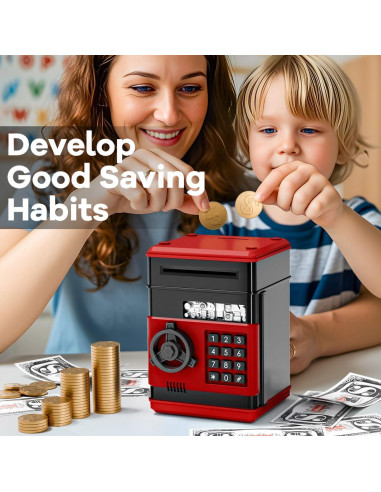 Alcancía ATM para Niños MAGIBX - Juguete Interactivo 0.65kg