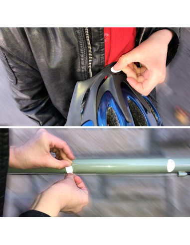 Calcomanías Reflectantes Hexágono 330 - ReflecToes - 5 Hojas