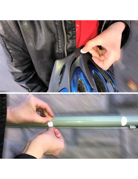 Calcomanías Reflectantes Hexágono 330 - ReflecToes - 5 Hojas