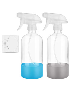 Botellas de Spray de Vidrio Reutilizables 500ml Hmaimas 2 Piezas