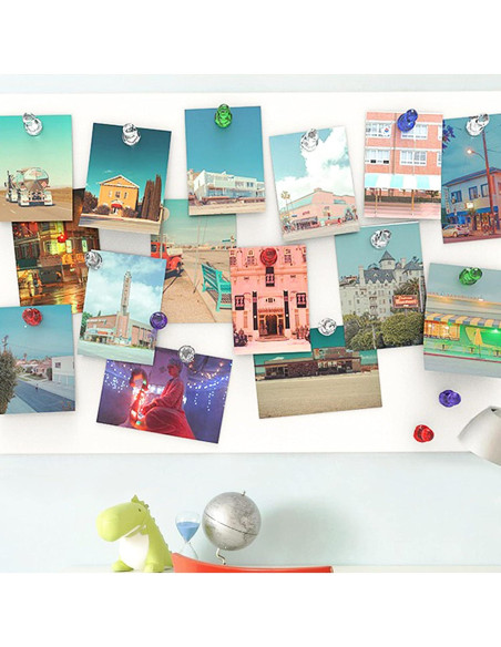 Imanes de Empuje Ant Mag 52 Piezas 11mm x 17mm Variados