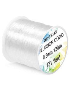 Hilo de Pesca Anezus Monofilamento 0.3mm 120.7m 15kg Claro