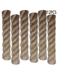 Cuerda de Yesca Natural Aipuya para Iniciar Fuego - 12 Unidades