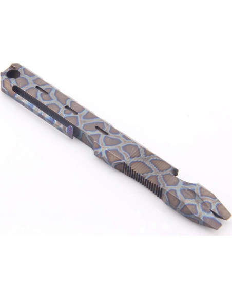 Barra de Palanca Multi-función Titanio Hamans 120mm Azul