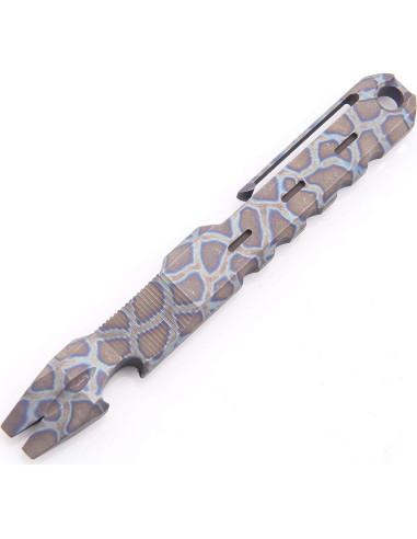 Barra de Palanca Multi-función Titanio Hamans 120mm Azul