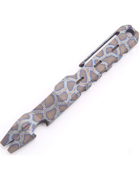 Barra de Palanca Multi-función Titanio Hamans 120mm Azul