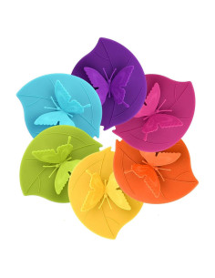 Tapa de Silicona ME.FAN - Set de 6 Mariposas Antipolvo