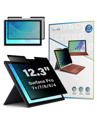 Protector de Pantalla de Privacidad Magnético SenseAGE para Surface Pro 12.3"