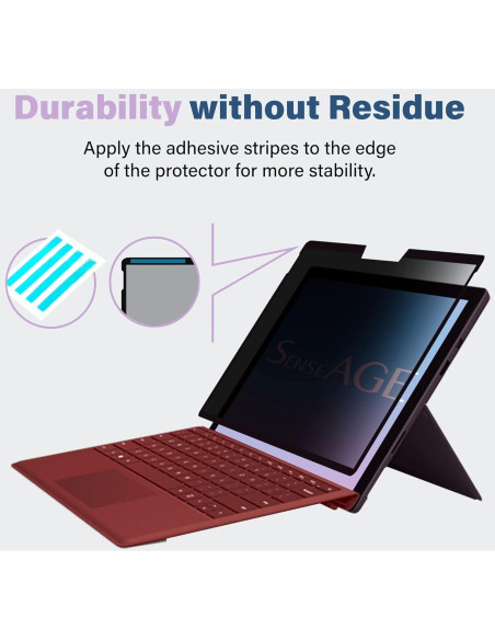 Protector de Pantalla de Privacidad Magnético SenseAGE para Surface Pro 12.3"