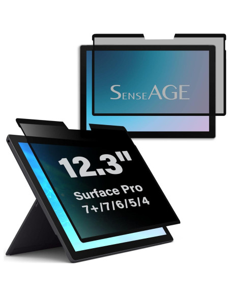 Protector de Pantalla de Privacidad Magnético SenseAGE para Surface Pro 12.3"