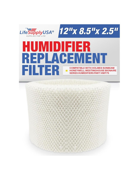 Filtro de Humidificador D LifeSupplyUSA Compatible con Holmes y Honeywell