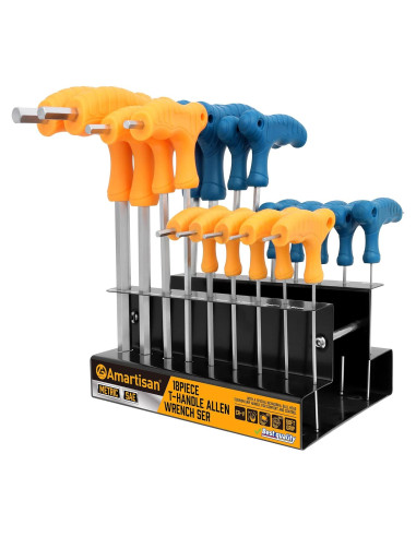 Juego de llaves allen T Amartisan 18 piezas métrico y SAE